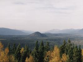 Pyramid Mountain vom Green Mountain