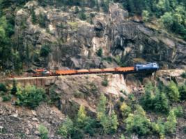 Bauzug der White Pass & Yukon Route